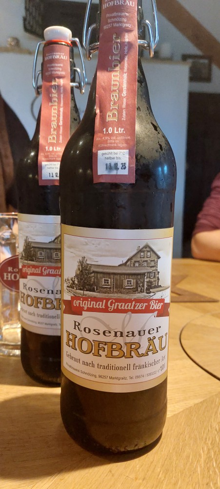 Rosenauer Hofbräu Braunbier